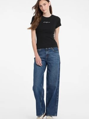 T-shirt z nadrukiem Guess Jeans