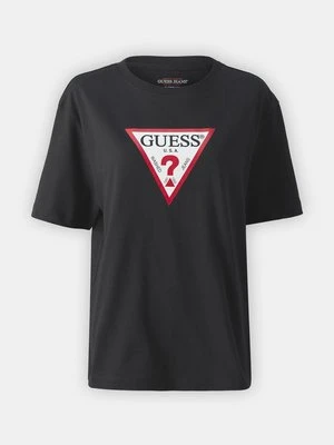 Zdjęcie produktu T-shirt z nadrukiem Guess czarny