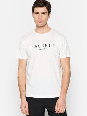 T-shirt z nadrukiem Hackett London