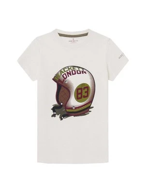 T-shirt z nadrukiem Hackett London