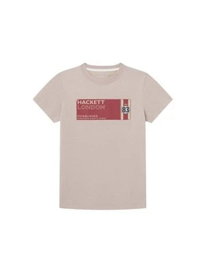 T-shirt z nadrukiem Hackett London