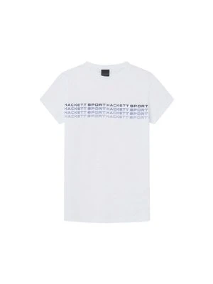 T-shirt z nadrukiem Hackett London