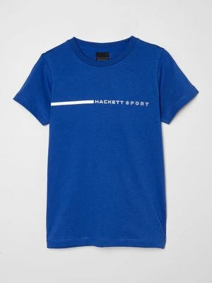 T-shirt z nadrukiem Hackett London