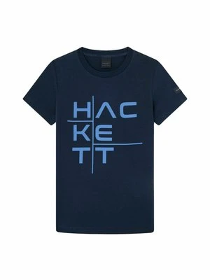 T-shirt z nadrukiem Hackett London