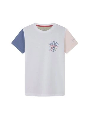 T-shirt z nadrukiem Hackett London