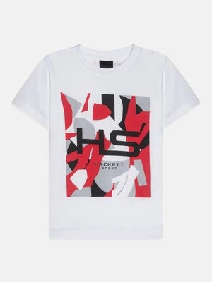 T-shirt z nadrukiem Hackett London