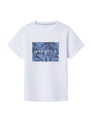T-shirt z nadrukiem Hackett London