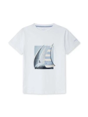 T-shirt z nadrukiem Hackett London