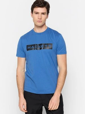 T-shirt z nadrukiem Hackett London