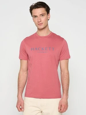T-shirt z nadrukiem Hackett London