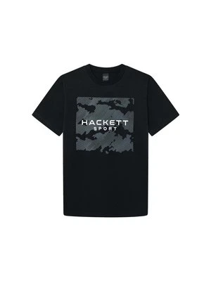 T-shirt z nadrukiem Hackett London