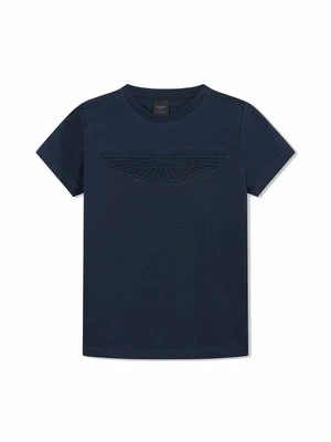 T-shirt z nadrukiem Hackett London