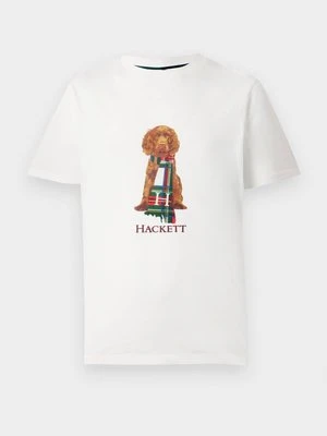 T-shirt z nadrukiem Hackett London