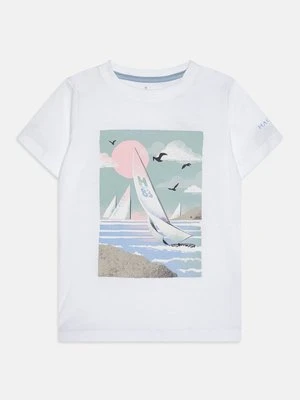 T-shirt z nadrukiem Hackett London