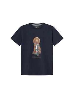 T-shirt z nadrukiem Hackett London