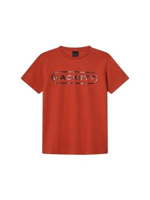 T-shirt z nadrukiem Hackett London