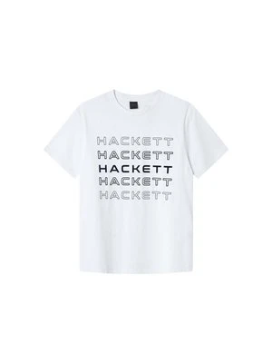 T-shirt z nadrukiem Hackett London