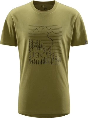 T-shirt z nadrukiem Haglöfs