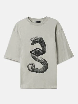 T-shirt z nadrukiem Han Kjøbenhavn