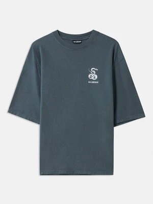 T-shirt z nadrukiem Han Kjøbenhavn