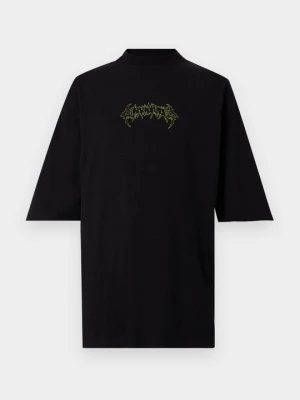 T-shirt z nadrukiem Han Kjøbenhavn czarny