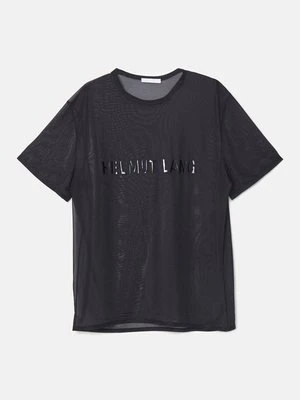 T-shirt z nadrukiem Helmut Lang