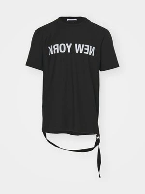 T-shirt z nadrukiem Helmut Lang