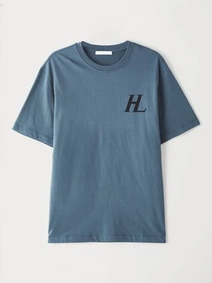 T-shirt z nadrukiem Helmut Lang
