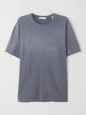 T-shirt z nadrukiem Helmut Lang
