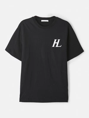 T-shirt z nadrukiem Helmut Lang