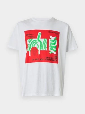 T-shirt z nadrukiem Henrik Vibskov