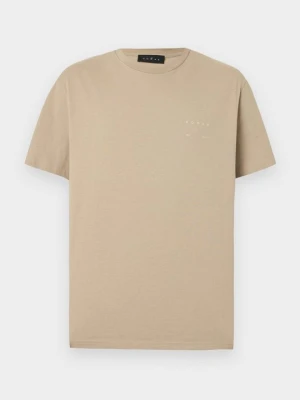 T-shirt z nadrukiem Hogan beżowy