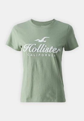 T-shirt z nadrukiem Hollister Co.