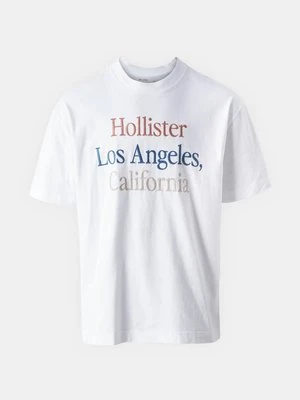 T-shirt z nadrukiem Hollister Co.