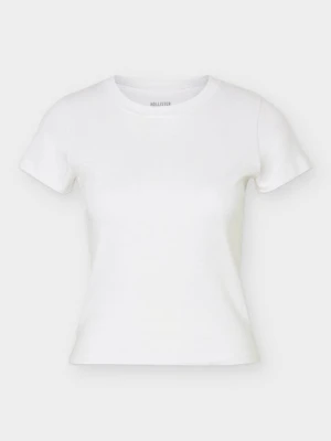 T-shirt z nadrukiem Hollister Co. biały