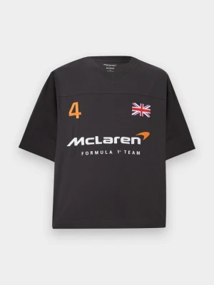 T-shirt z nadrukiem Hollister Co. czarny