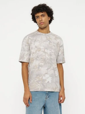 T-shirt z nadrukiem Hollister Co. zielony