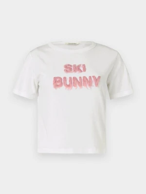 T-shirt z nadrukiem Holzweiler biały