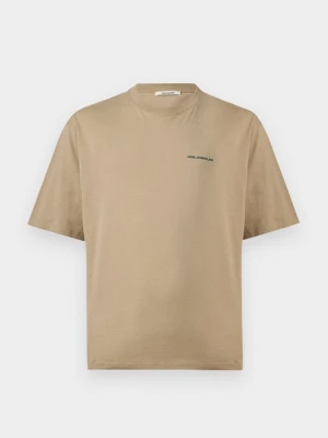 T-shirt z nadrukiem Holzweiler taupe