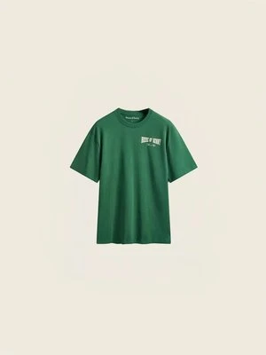 T-shirt z nadrukiem House Of Sunny zielony