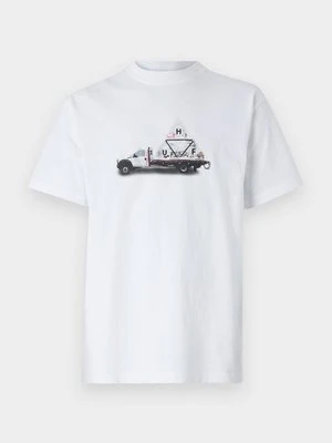 T-shirt z nadrukiem HUF