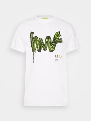 T-shirt z nadrukiem HUF