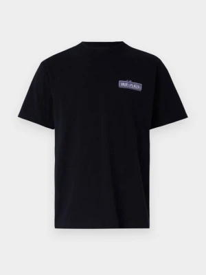 T-shirt z nadrukiem HUF czarny