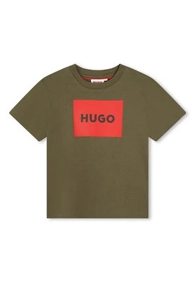 T-shirt z nadrukiem HUGO