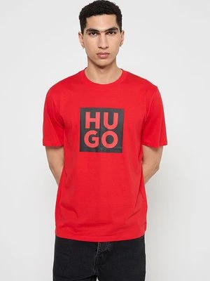 T-shirt z nadrukiem HUGO