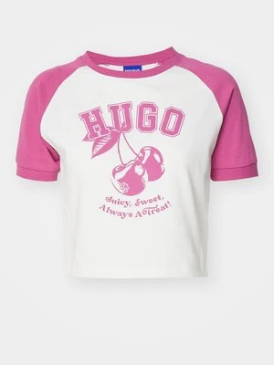 T-shirt z nadrukiem HUGO