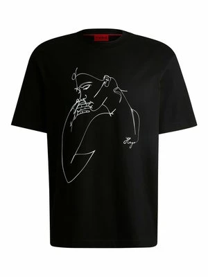 T-shirt z nadrukiem HUGO