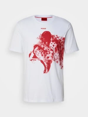 T-shirt z nadrukiem HUGO