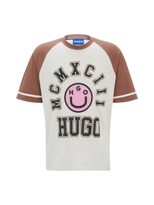 T-shirt z nadrukiem HUGO