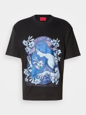 T-shirt z nadrukiem HUGO